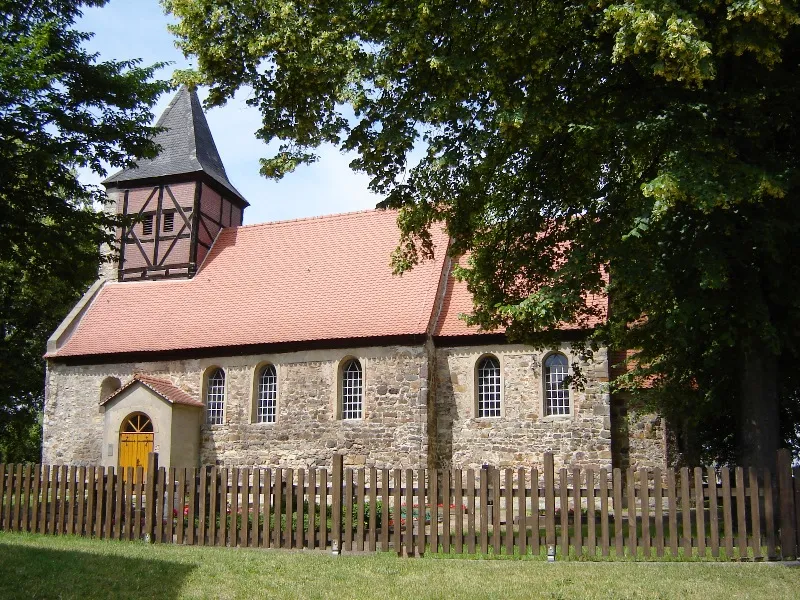 Protestant church in Wallwitz (Saxony-Anhalt)