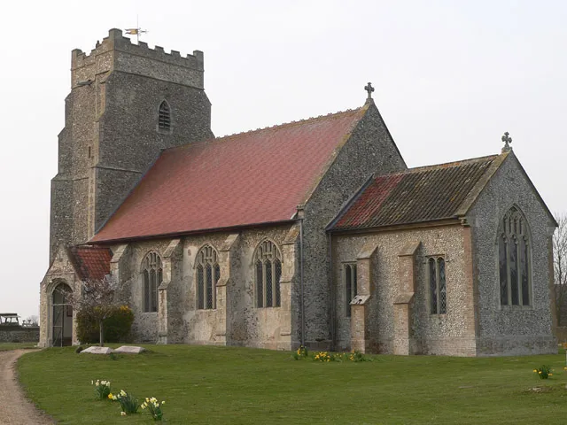 Longham church St Peter, Longham - read more at http://www.norfolkchurches.co.uk/longham/longham.htm