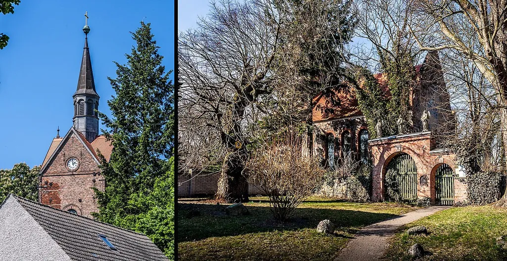 Lunow church, Lunow-Stolzenhagen municipality, Barnim district, Brandenburg state, Germany