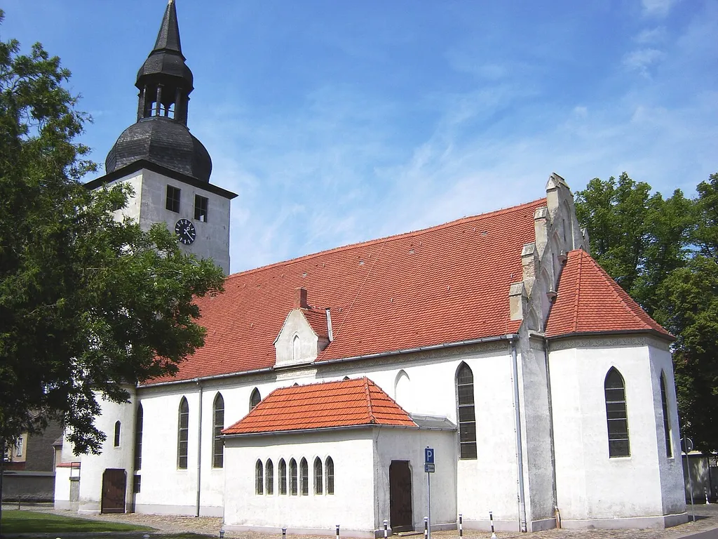 Protestant church in Gommern (Saxony-Anhalt)