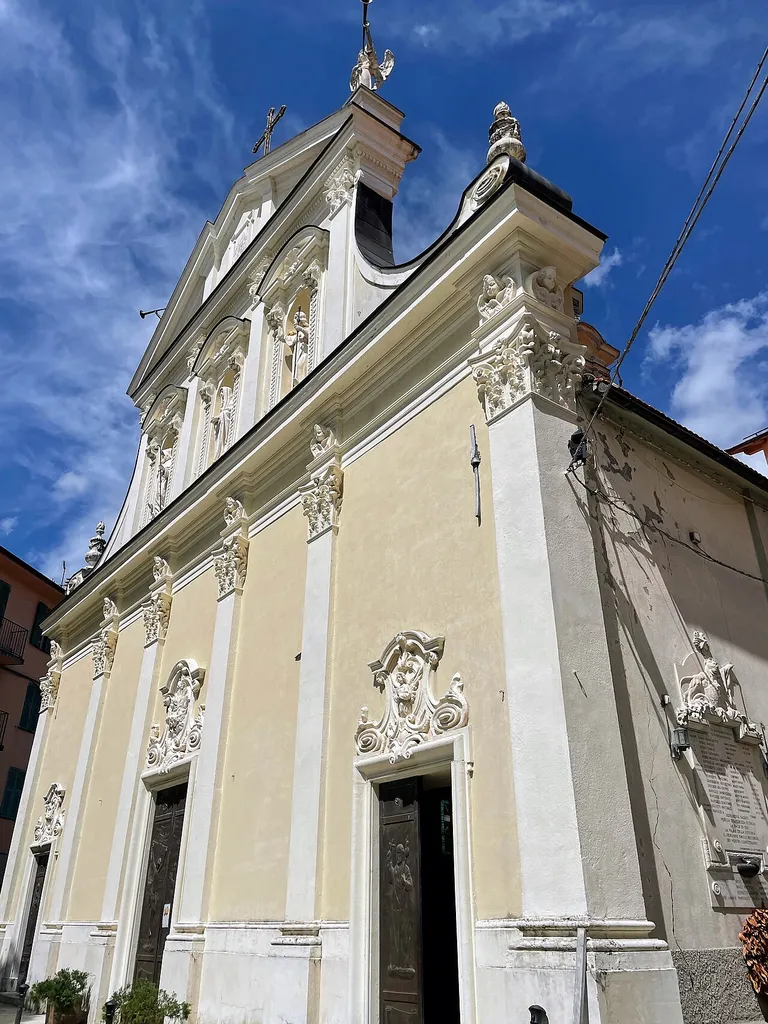 Chiesa di Sant'Antonio Abate e San Giacomo, Fontanigorda, Liguria, Italia