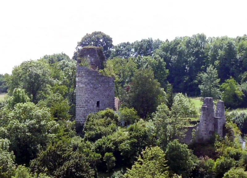 Burg Altmannstein Nordwest-Ansicht