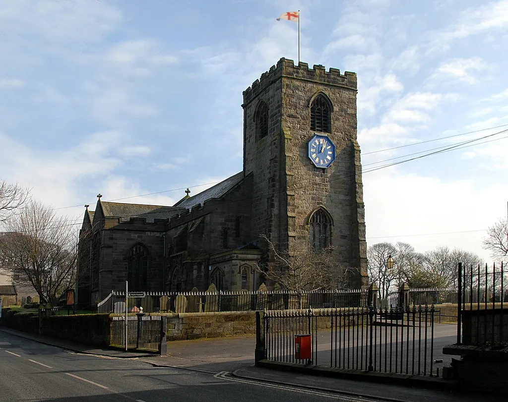 St. Leonard's Church, near to Walton-le-Dale, Lancashire, Great Britain.