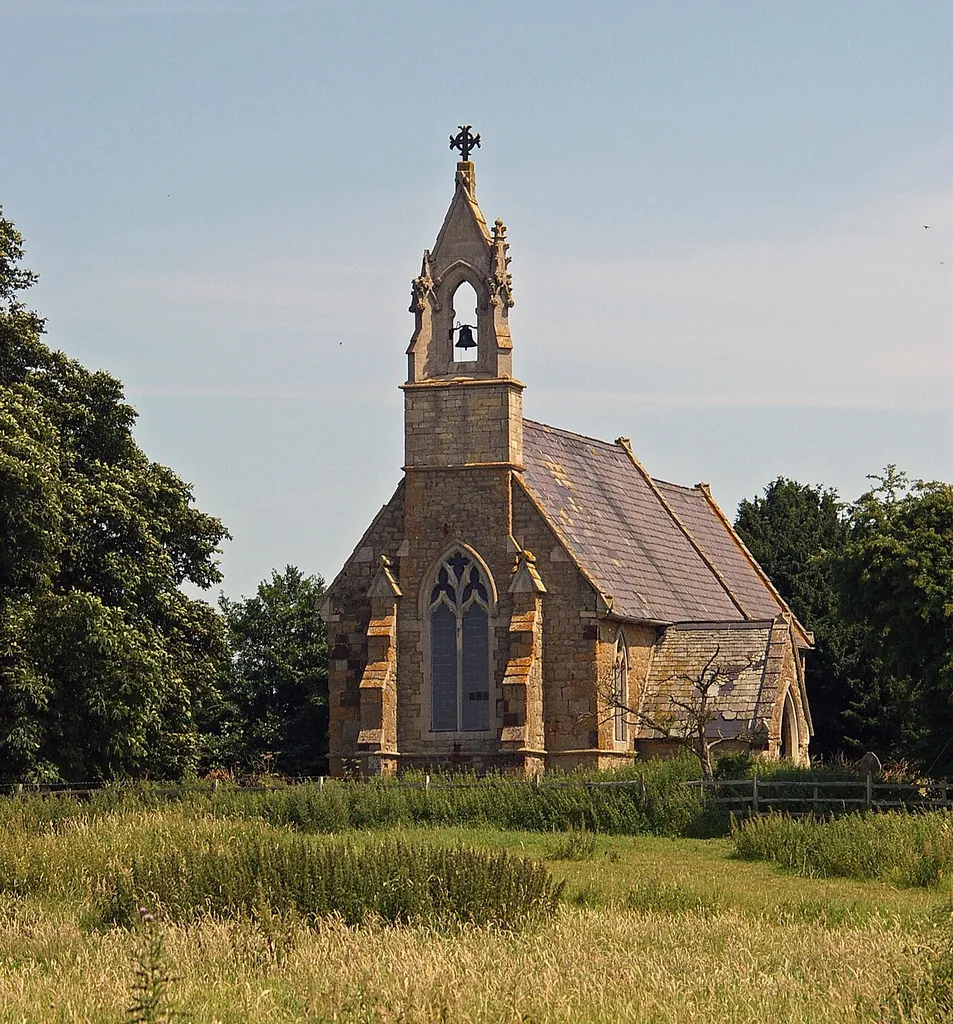 St Michael's parish church, East Torrington, Lincolnshire, seen from the southwest