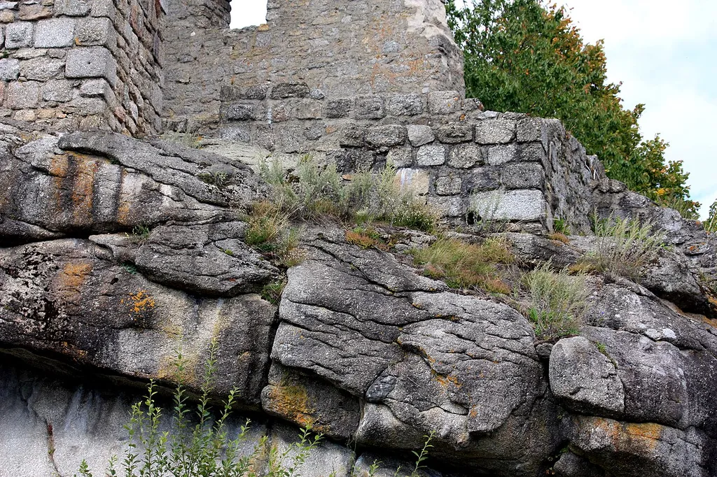 Landkreis Regensburg Brennberg Burgberg Kennung 375R027 Gesteinsschichten