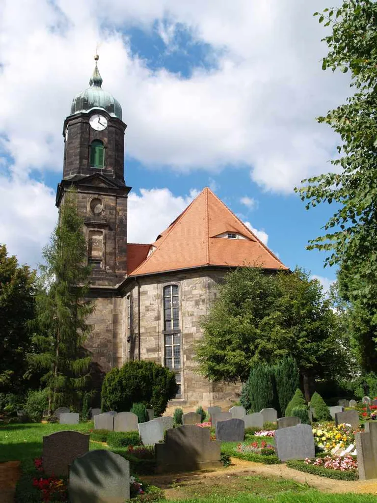 Church in Lohmen (Landkreis Sächsische Schweiz), Germany