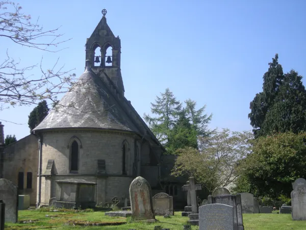 Parish church of St Michaels and All Angels, Welshampton, Shropshire, seen from the northeast