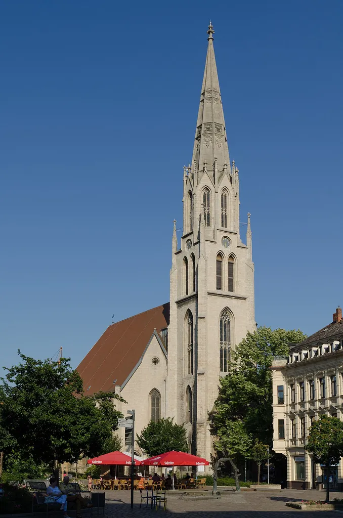 Merseburg, Markt, Kirche Sankt Maximi