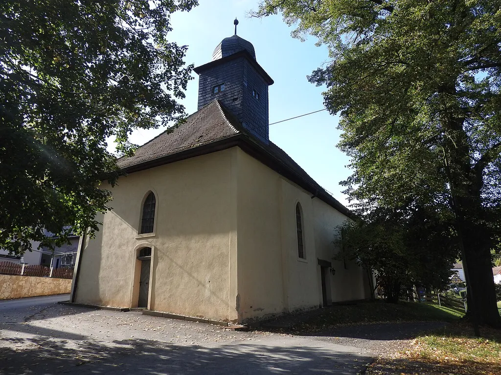 Kirche in Lemnitz, Thüringen