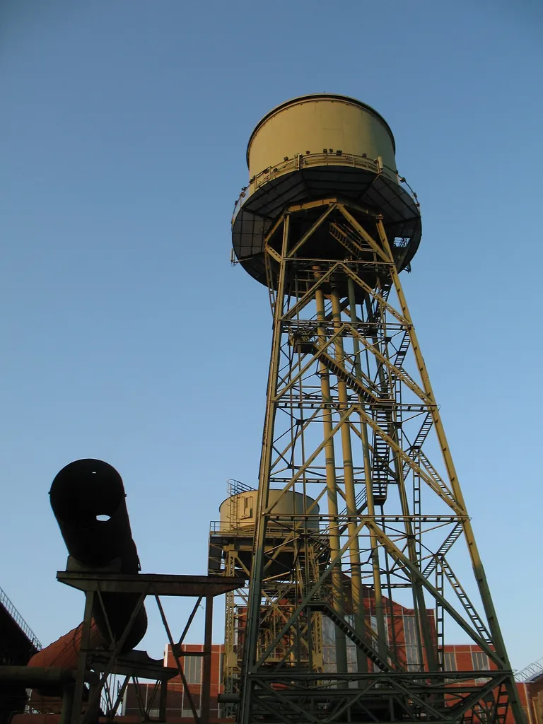 Wasserturm an der Jahrhunderthalle