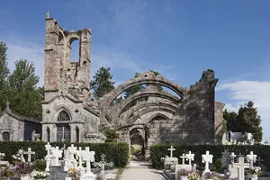 Ancient Saint Mary church in Cambados