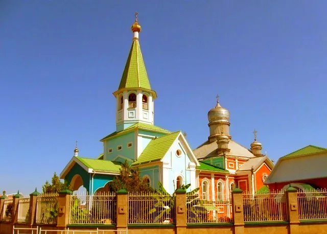 Holy Trinity Orthodox cathedral in Maikop