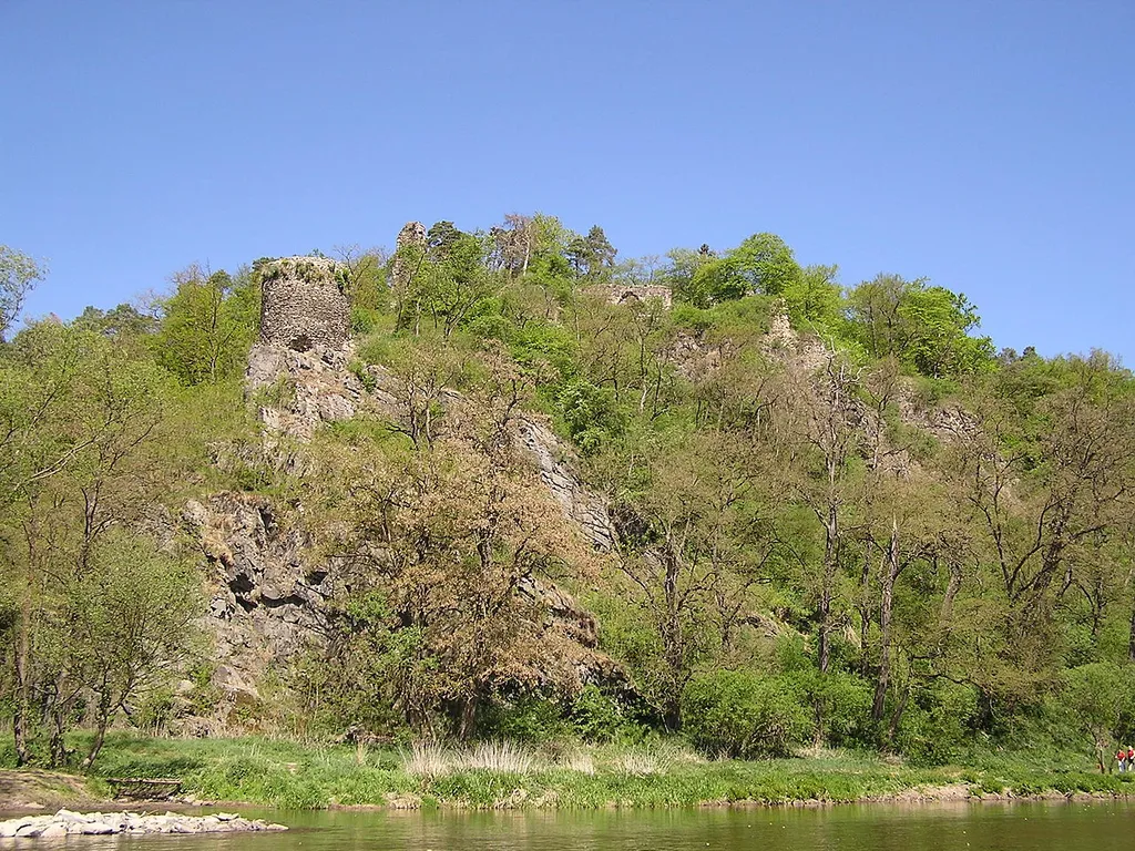 Ruins of Zbořený Kostelec