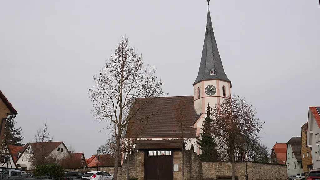Fortified churches in Landkreis Enz Neulingen Göbrichen Mauer