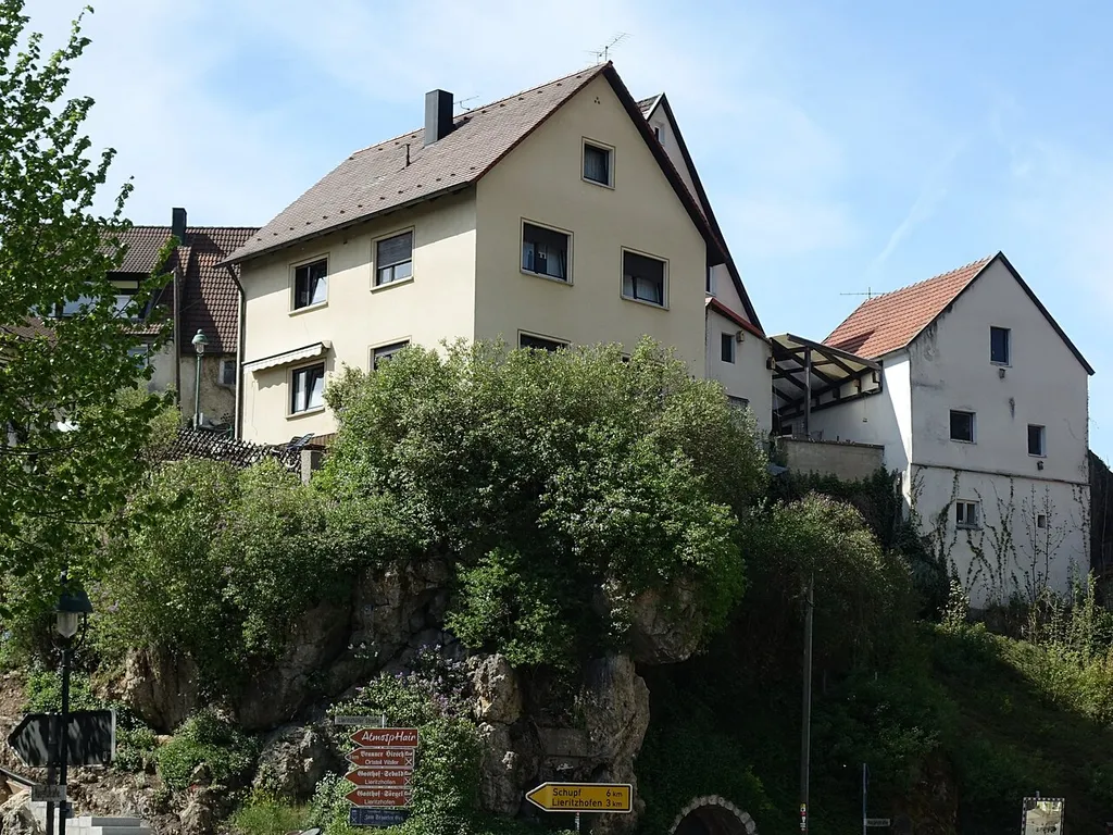 Das Anwesen Bierweg 11 in Alfeld, der wahrscheinliche Standort der Burg Alfeld