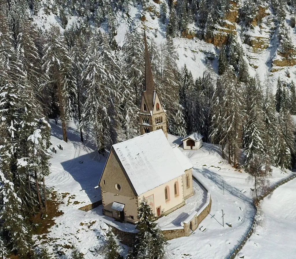 Vigo di Fassa (San Giovanni di Fassa, Trentino, Italy), Saint Juliana church