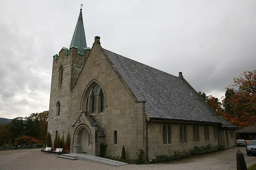 Borgestad kirke. A church in Skien, Telemark, Norway.