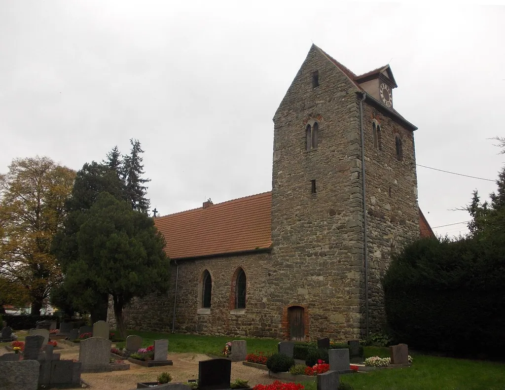 Maxdorf church (Osternienburger Land, Anhalt-Bitterfeld district, Saxony-Anhalt)