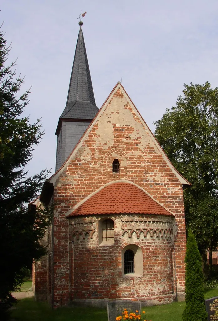 Church in Wulkow-Kleinwulkow in Saxony-Anhalt, Germany