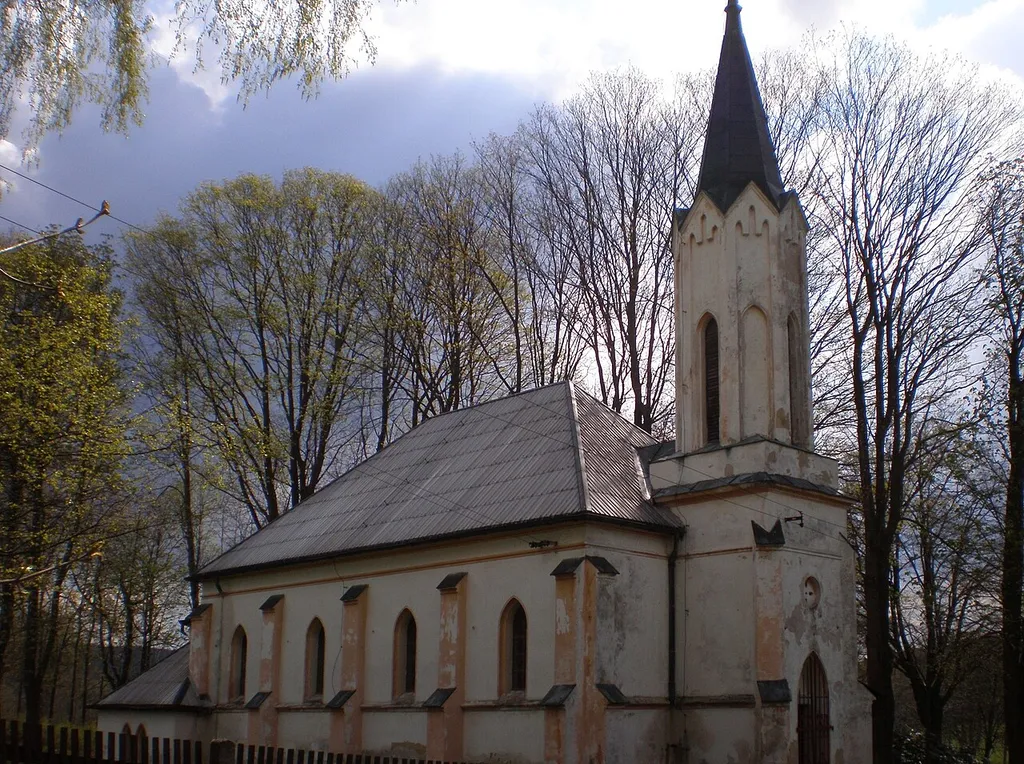 Church of the Sacred Heart in Kopaniny (part of Aš town), Czech Republic