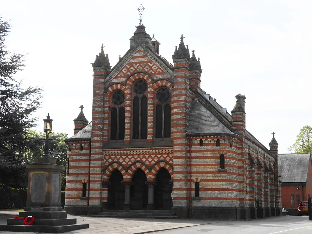 United Reformed Church, Over, Winsford, Cheshire, England, seen from the north