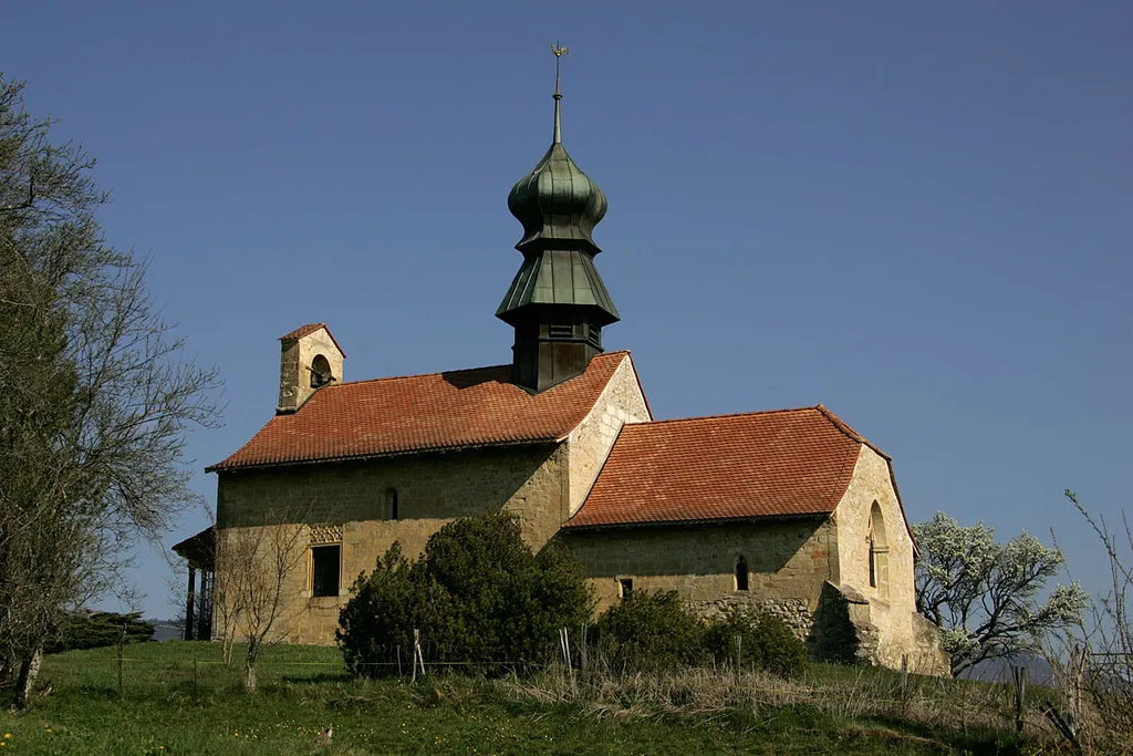 Die reformierte Kirche von Bretonnières