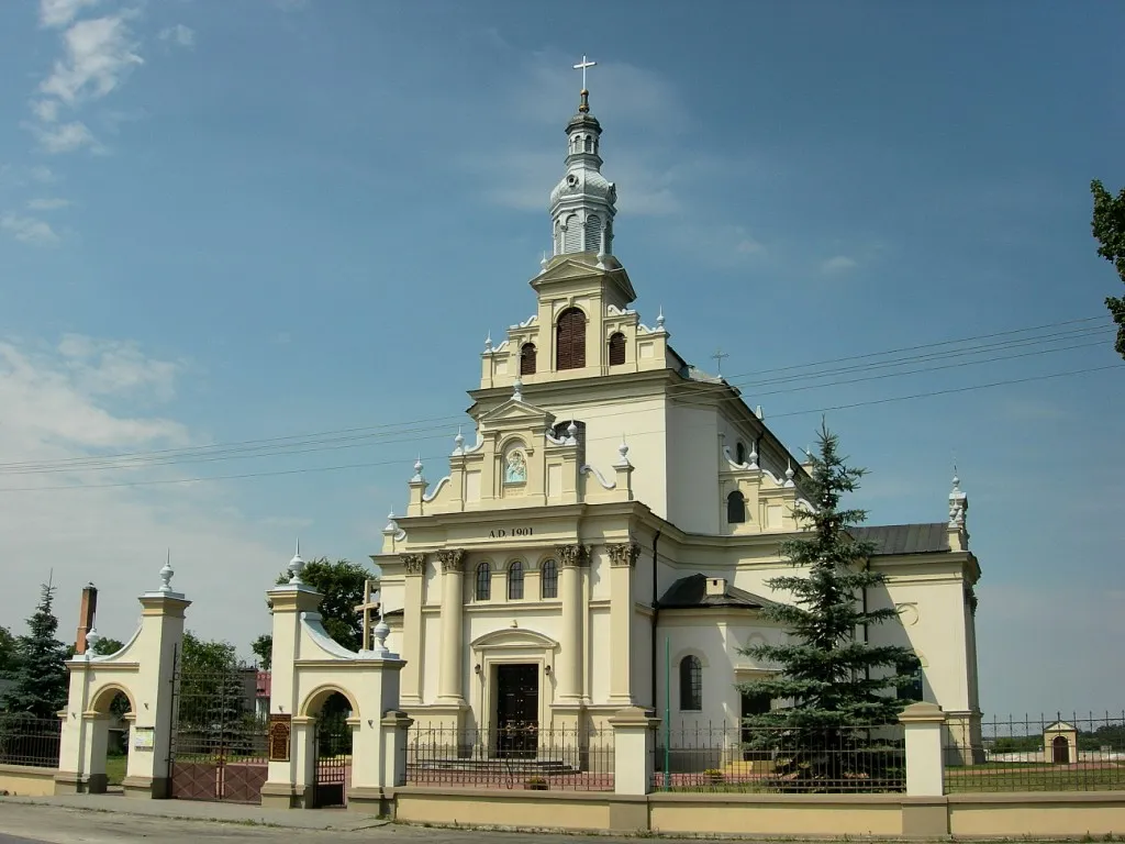 Jedlnia - kościół par. p.w. śś. Mikołaja i Małgorzaty (1790-92)