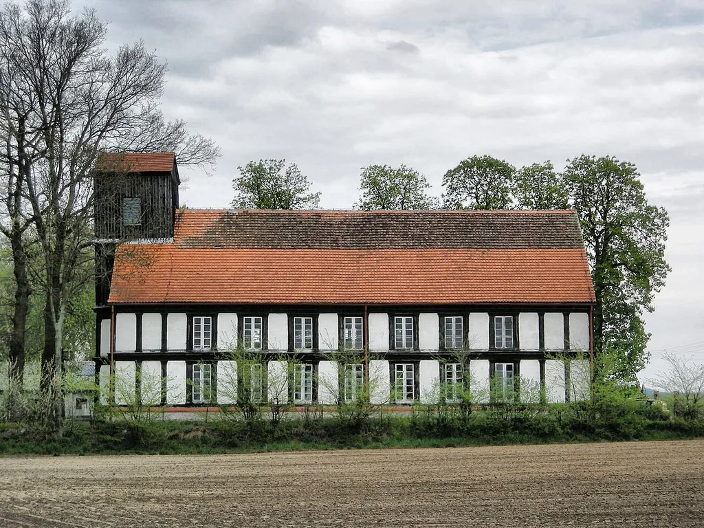 The church in Kokocko, Poland.