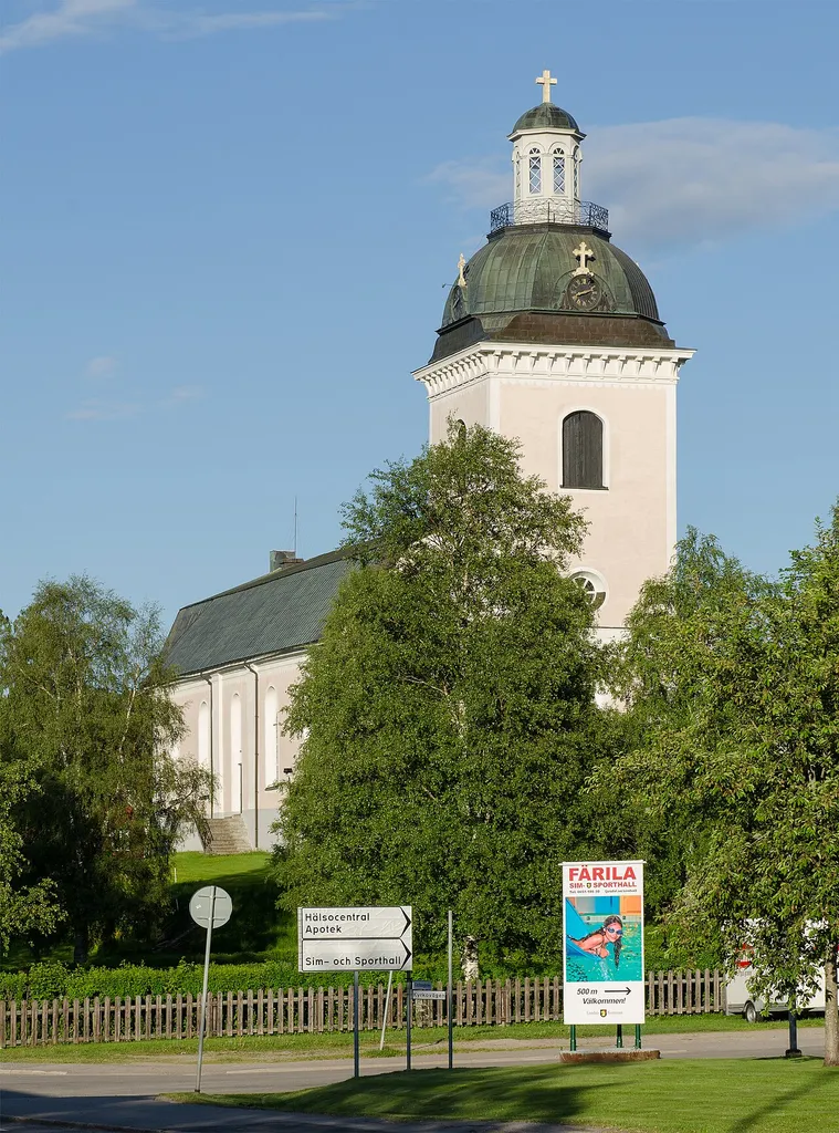 Färila church in Färila, Ljusdal Municipality, Gävleborg County. Church of Sweden, Färila Parish, Diocese of Uppsala.