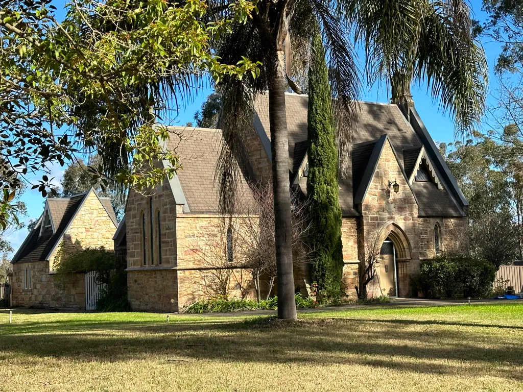 The former St Mark's Anglican Church Group is a heritage-listed private dwelling and former Anglican Church in Greendale, New South Wales.
