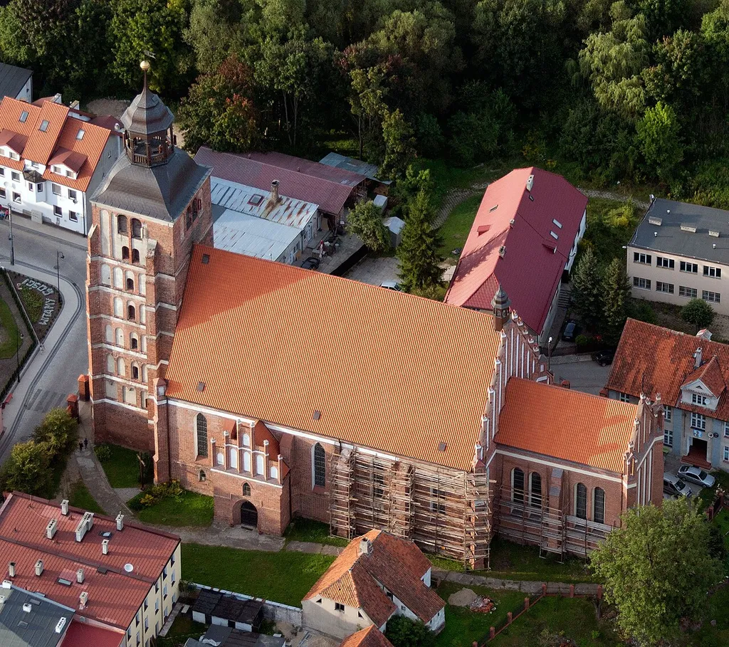 Barczewo - rzymskokatolicki kościół parafialny p.w. św. Anny, 4 ćw. XIV, XVI, 2 poł. XVIII, 1894