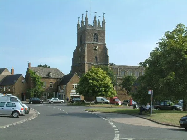 Deddington. Village centre of Deddington 2006