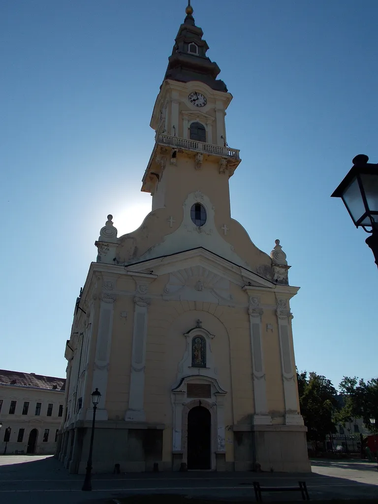 Baroque Cathedral of St. Nicholas (1725 - 1785) in Vershac. Српски / srpski: Барокна Саборна Црква Светог Николе (1725 - 1785) у Вршцу