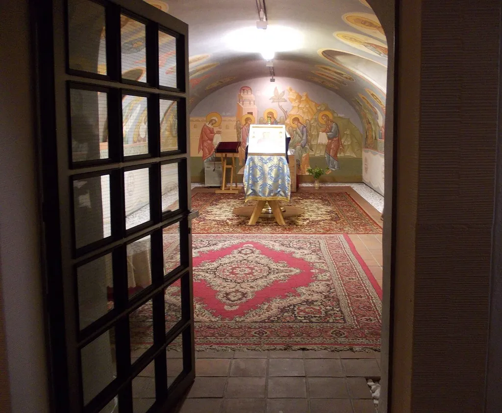 Russian Orthodox Holy Cross chapel in the Francke Foundations in Halle/Saale (Saxony-Anhalt)