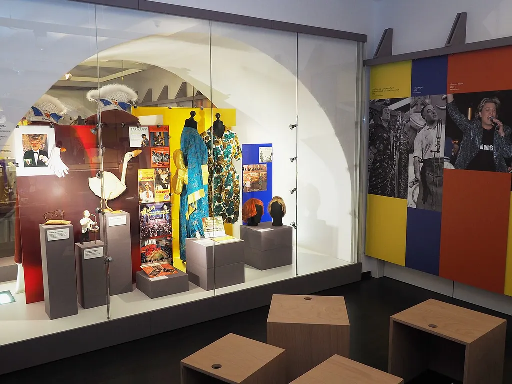 Ausstellungsdetail im neu gestalteten Fastnachtsmuseum in Mainz