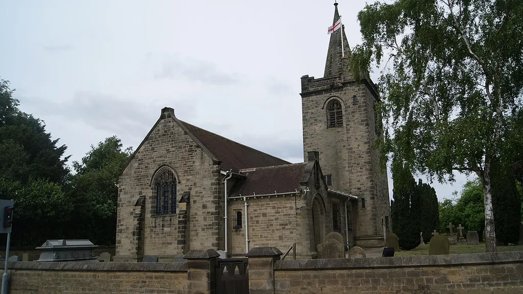 All Saints Church, Rufforth, North Yorkshire. Taken on the afternoon of Wednesday the 12th of June 2013.