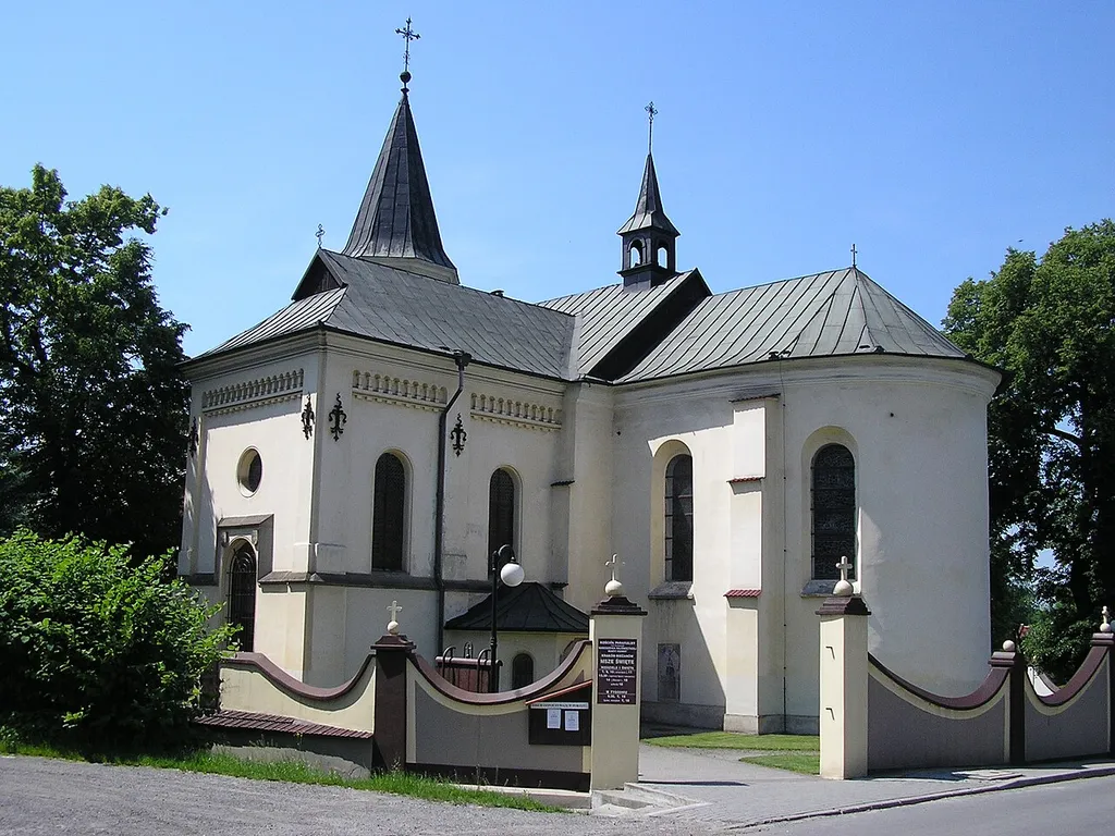 Kościół p.w. Narodzenia Najświętszej Maryi Panny.