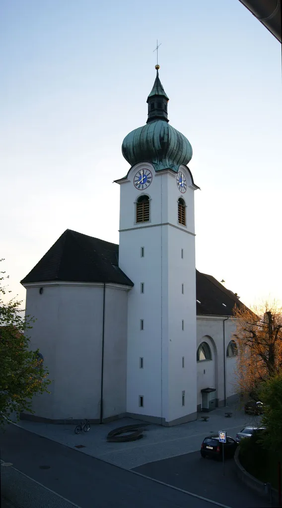 Parish church Hl. Sebastian in Dornbirn, Vorarlberg, Austria.