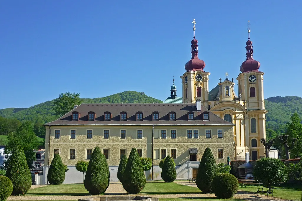Wallfahrtskirche Maria Heimsuchung in Haindorf (Hejnice) im Isergebirge