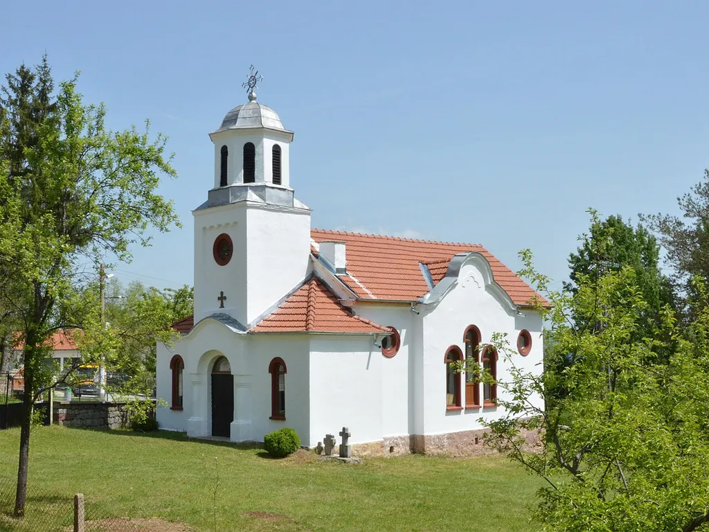 Saint Tsar Boris-Mikhail Church in Kraevo, Sofia District, Bulgaria.