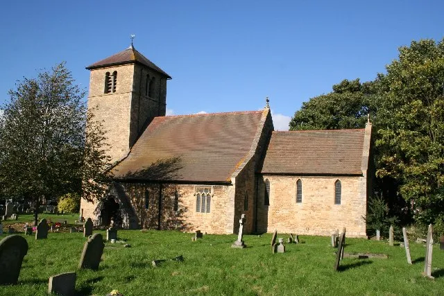 All Saints' parish church, Bracebridge, Lincoln. The nave and west tower are Saxon; the chancel Early English.