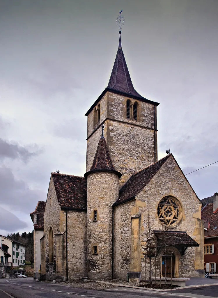 Valangin, Neuchâtel (Suisse) - Collégiale Saint-Pierre (1505)