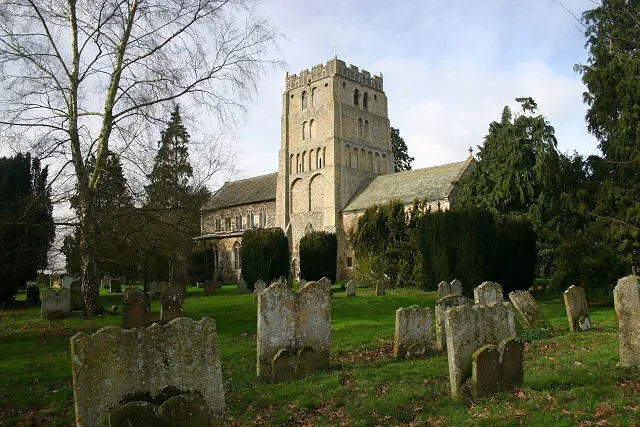 South Lopham Church and graveyard