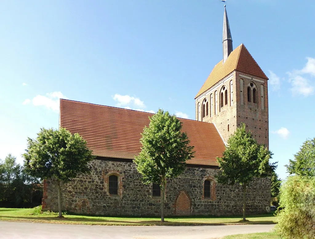 Dorfkirche in Uenze, Plattenburg, Prignitz, Brandenburg