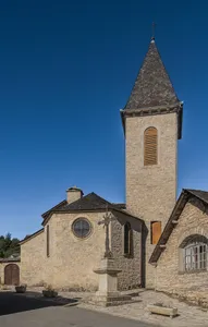 Saint Romain Church in Saint-Rome-de-Dolan