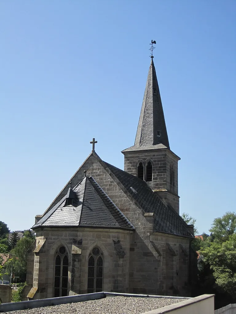 Protestant church, Naumburg (Hessen), Germany