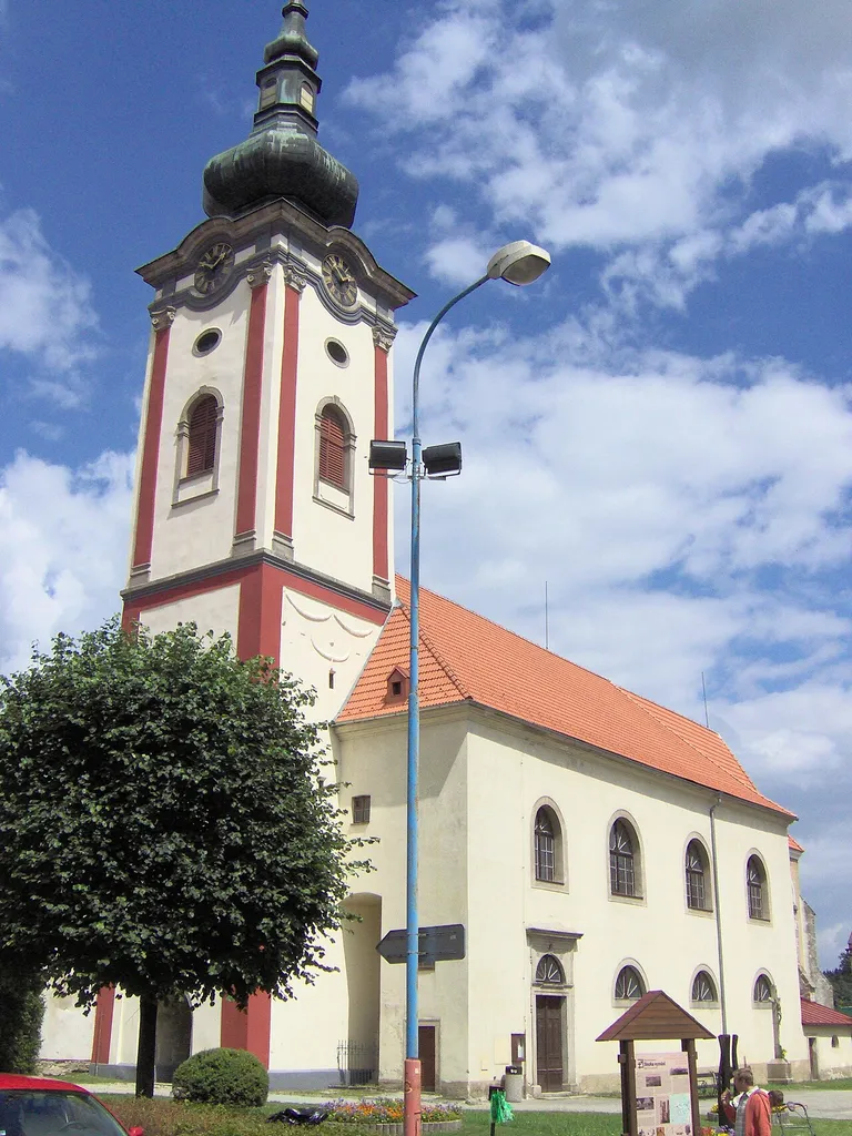 Saints Peter and Paul church, Nová Bystřice, Jindřichův Hradec District, Czech Republic