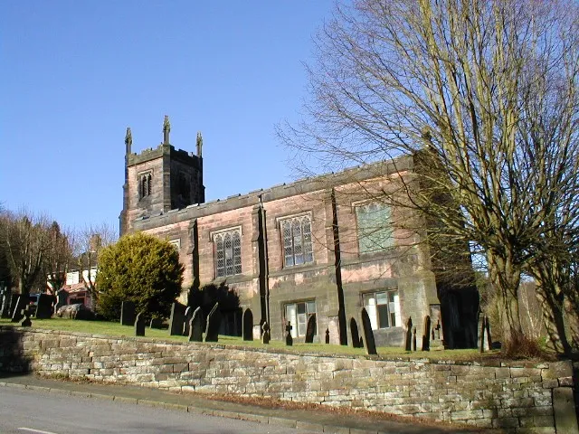 Photograph of Holy Trinity Church, Oakamoor, Staffordshire, England