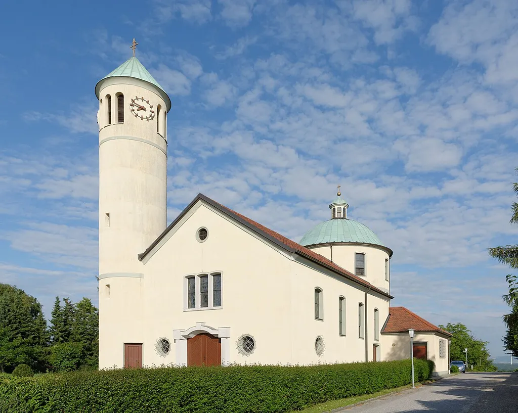 Catholic branch church in Neubau, Municipality Ladendorf, Lower Austria, Austria
