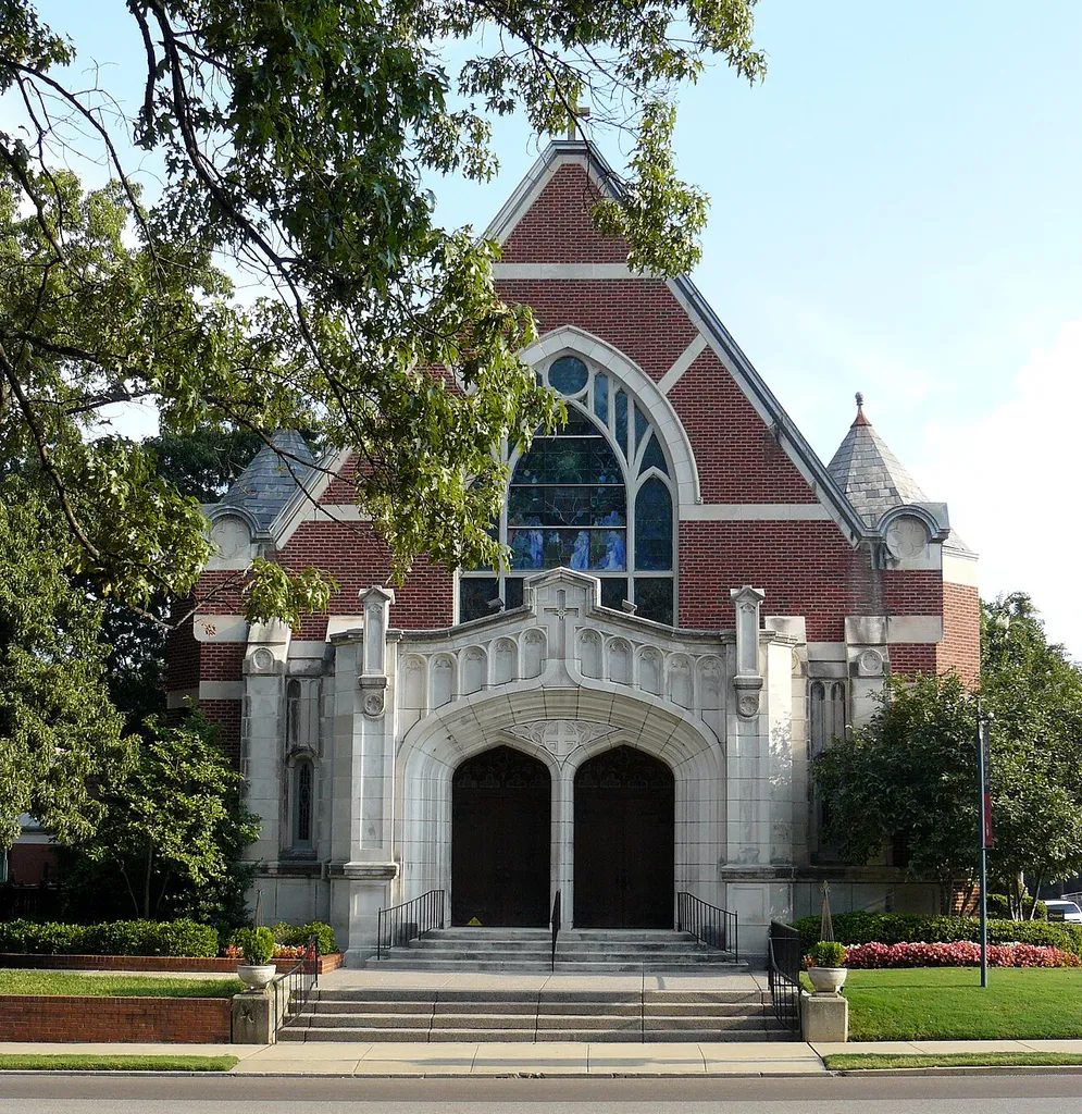 Historic Grace-St. Luke's Episcopal Church in Memphis, constructed in 1912.